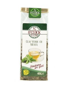 Ceai verde cu menta 40 g, cod CE04