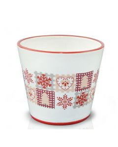 Vas ceramic 14*12 cm, cod 39.062.14 Retro Design